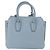 MCM Handtasche aus Leder 2-in-1 hellblau silber authentisch BA10842V - Ansicht 3