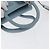 MCM Handtasche aus Leder 2-in-1 hellblau silber authentisch BA10842V - Ansicht 7