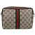Gucci Borsa GG Supreme Web Sherry Line in PVC Beige Rosso 32 014 3553 Auth ti3666 - vista 3