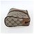 Gucci Borsa GG Supreme Web Sherry Line in PVC Beige Rosso 32 014 3553 Auth ti3666 - vista 5