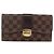 LOUIS VUITTON Damier Ebene Portefeuille Sistina Long Wallet N61747 Auth ep13090 - view 13