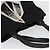 Borsa Tote Vala in Nylon Nero Argento Auth BA10741 di Salvatore Ferragamo - vista 6