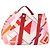 Hermès HERMES Strandtasche Tote aus rotem Canvas Auth 168207