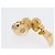 Collana in pietre colorate e strass Christian Dior metallo 2 pezzi Oro Auth am10776V - vista 21
