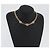 Collana in pietre colorate e strass Christian Dior metallo 2 pezzi Oro Auth am10776V - vista 27