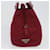 PRADA Hand Bag Nylon Red Auth ti3669 - view 5
