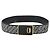 Cintura in tela Trotter Christian Dior 31,9"" Nero Oro Auth bs33373