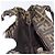 Borsa a spalla Mamma Baguette in tela Zucca FENDI nera e marrone Auth 171933 Nero - vista 20
