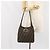Borsa a spalla Mamma Baguette in tela Zucca FENDI nera e marrone Auth 171933 Nero - vista 24