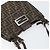 Borsa a spalla Mamma Baguette in tela Zucca FENDI nera e marrone Auth 171933 Nero - vista 6