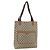 Borsa tote Gucci GG Supreme Web Sherry Line in PVC beige e oro 40 02 003 Auth bs33280 D'oro