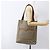 Borsa tote Gucci GG Supreme Web Sherry Line in PVC beige e oro 40 02 003 Auth bs33280 D'oro - vista 21