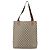 Borsa tote Gucci GG Supreme Web Sherry Line in PVC beige e oro 40 02 003 Auth bs33280 D'oro - vista 3