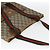 Borsa tote Gucci GG Supreme Web Sherry Line in PVC beige e oro 40 02 003 Auth bs33280 D'oro - vista 6