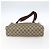 Borsa tote Gucci GG Supreme Web Sherry Line in PVC beige e oro 40 02 003 Auth bs33280 D'oro - vista 9