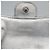 CHANEL Matelasse Card Case Leather Silver CC Auth 171336 Silvery - view 12