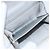 CHANEL Matelasse Card Case Leather Silver CC Auth 171336 Silvery - view 14