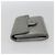 CHANEL Matelasse Card Case Leather Silver CC Auth 171336 Silvery - view 4