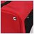 PRADA Pet Bag Pet Carry Nylon 2way Red Silver Auth 170756SAM Silvery - view 14
