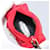 PRADA Pet Bag Pet Carry Nylon 2way Red Silver Auth 170756SAM Silvery - view 33