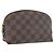 LOUIS VUITTON Pochette Cosmetica PM Damier Ebene N47516 Auth LV 171319