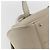 Bolsa de mão em lona bege com estampa Nova Check Burberry prata autêntica BA10799 - vista 13