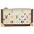 LOUIS VUITTON Monogramm Multicolor Pochette Cles Tasche Weiß M92655 Auth 169794 - Ansicht 13