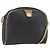 Borsa a spalla in tela a nido d'ape PVC nera e oro Christian Dior Auth ti3760 Nero D'oro