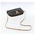 Borsa a spalla in tela a nido d'ape PVC nera e oro Christian Dior Auth ti3760 Nero D'oro - vista 7