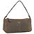 PRADA Accessory Pouch Nylon Brown Auth bs33343