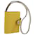 Hermès HERMES Ulysse Nano Bag Charm Leather Yellow Auth 168248M  - view 1