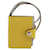 Hermès HERMES Ulysse Nano Bag Charm Leather Yellow Auth 168248M  - view 2