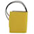 Hermès HERMES Ulysse Nano Bag Charm Leather Yellow Auth 168248M  - view 3