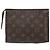 LOUIS VUITTON Poche Toilette Monogram 19 Pouch M47544 LV Auth ep13042 Monogramma - vista 2