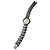 Vintage Givenchy Quarz Uhr Silber Weiß