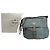 Vintage Prada hellblaues Polyester-Crossbody-Bag Silber