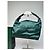 Vintage Gucci Polyester Leder Handtasche Grün - Ansicht 2