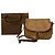 Vintage Loewe Anagram Leder Umhängetasche Braun Kamel