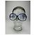 Vintage Yves Saint Laurent Übergroße Sonnenbrille Blau - Ansicht 10