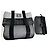 Coco rain Chanel borsa a spalla linea Sport nera in rete Nero - vista 4