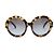 Prada Oversized Schildpatt Maxi Runde Sonnenbrille in der Box Braun