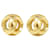 Orecchini a clip dorati Chanel D'oro