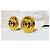 Chanel Orecchini Logo CC 3D Placcati Oro D'oro - vista 11
