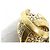 Orecchini a clip chiari e dorati di Chanel D'oro - vista 5