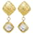 Orecchini a clip trasparenti Chanel