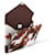 Louis Vuitton LV Mark Folder Cowmooflage Brown  - view 3