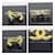 Spilla iridescente Chanel placcata oro D'oro Verde Arancione Giallo  - vista 9