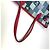 Borsa tote Neverfull Damier e Monogram Patchwork Denim MM di Louis Vuitton Blu - vista 5