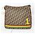 Christian Dior Borsa a tracolla Galliano Trotter Oblique marrone Rosso Verde Giallo Marrone chiaro - vista 5