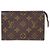 Pochette Toilette 15 Louis Vuitton Marrone